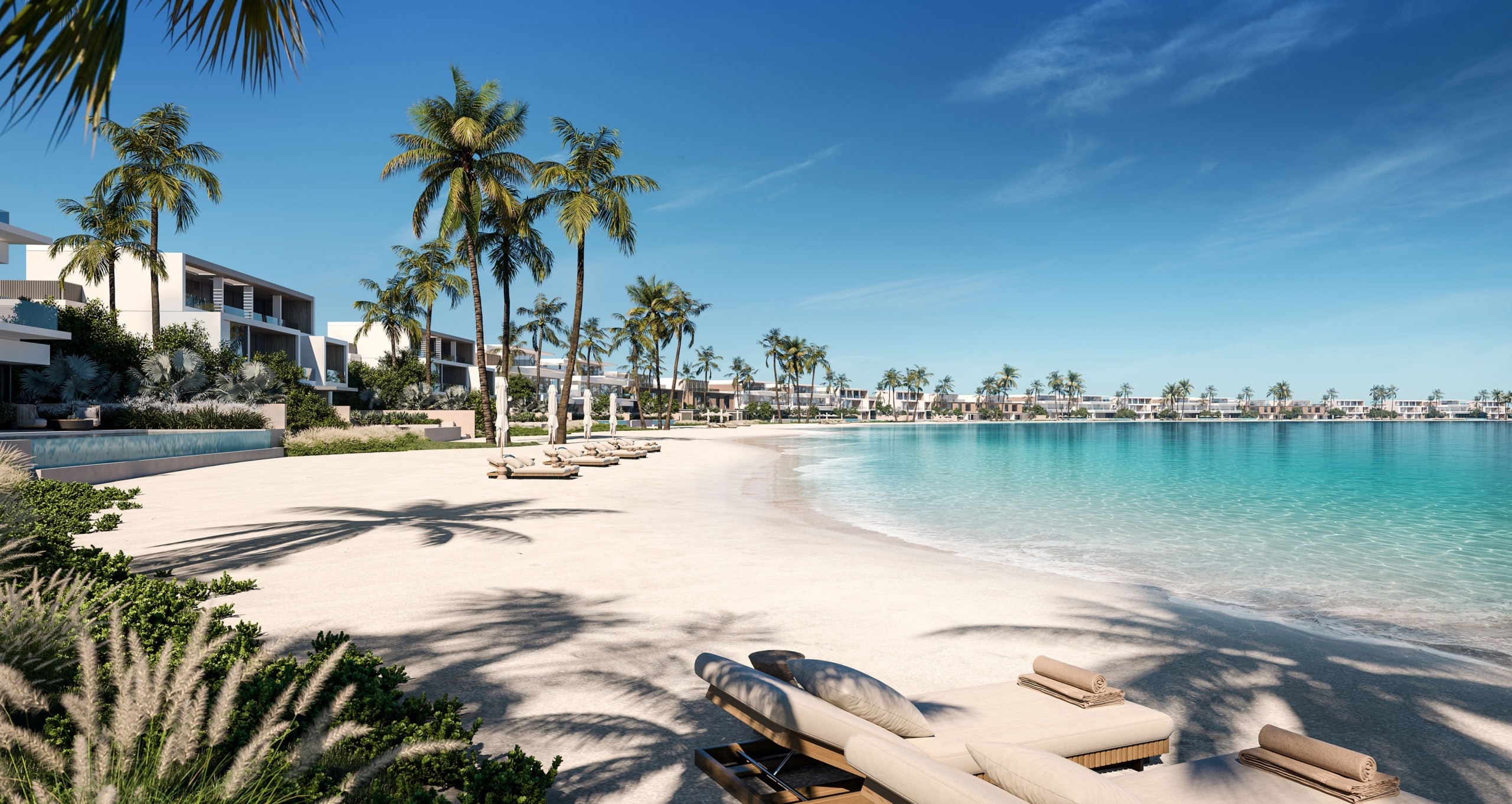 luxury beachfront villas in Dubai