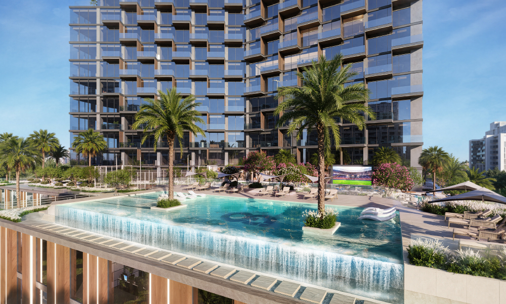 Winslow apartments with pool Dubai